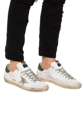 ‘superstar’ sneakers with a worn effect, zdjęcie 2 ‘superstar’ sneakers with a worn effect od Golden Goose